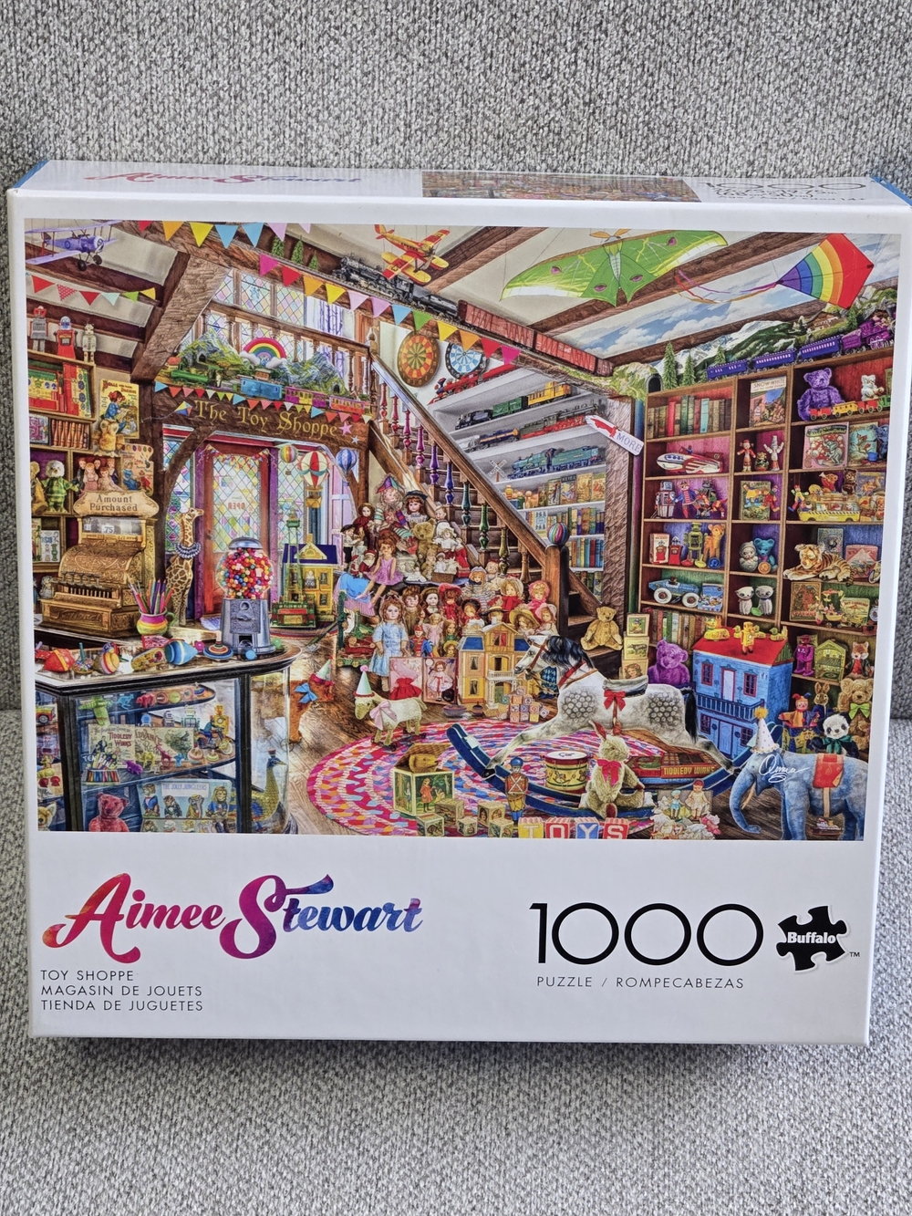 Aimee Stewart-"Toy Shoppe"- 1000Piece Jigsaw Puzzle Buffalo Games